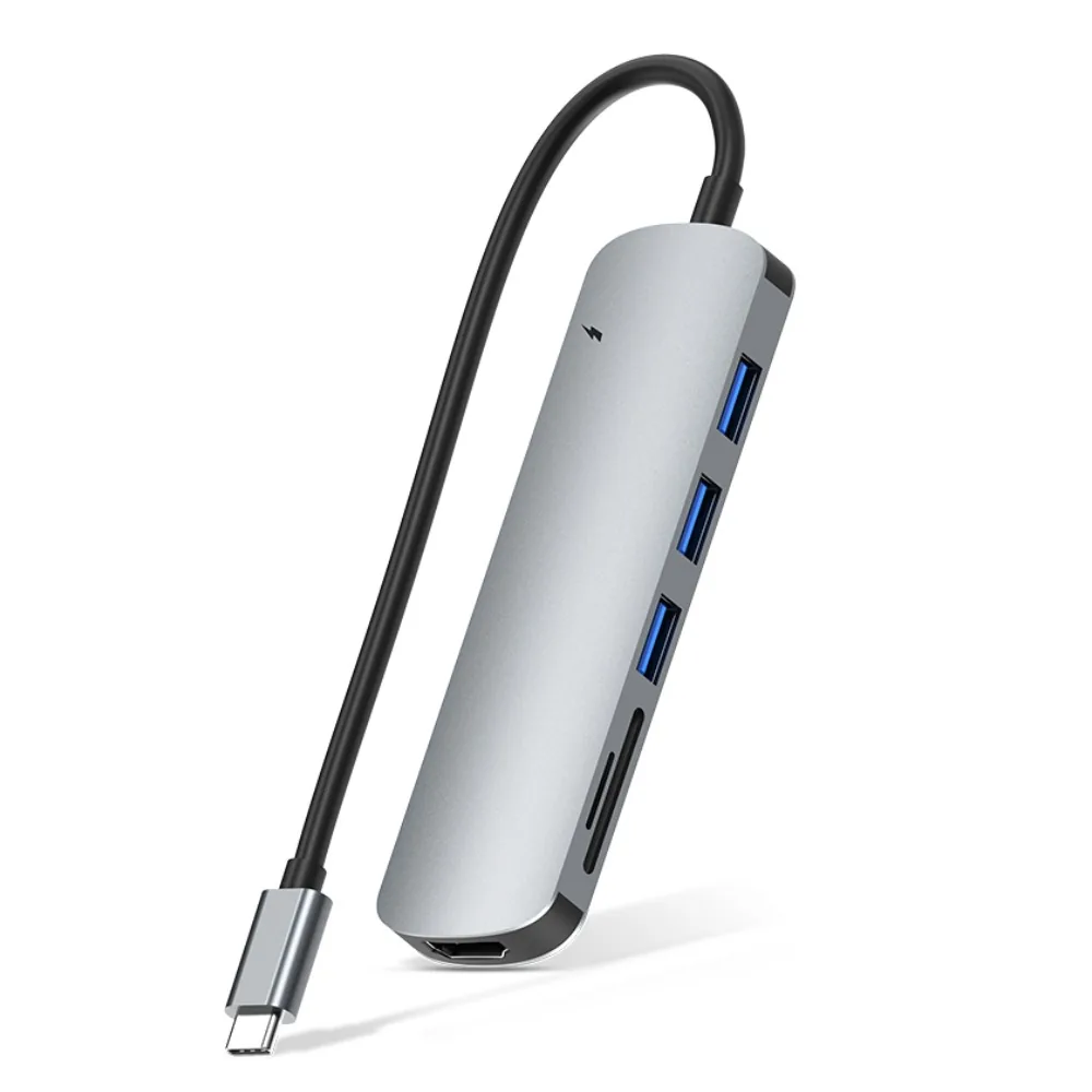 쿠팡 ACMEZING 7포트 C타입 멀티허브 USB 3.0 4K HDMI PD100W SD 7in1 HC-7