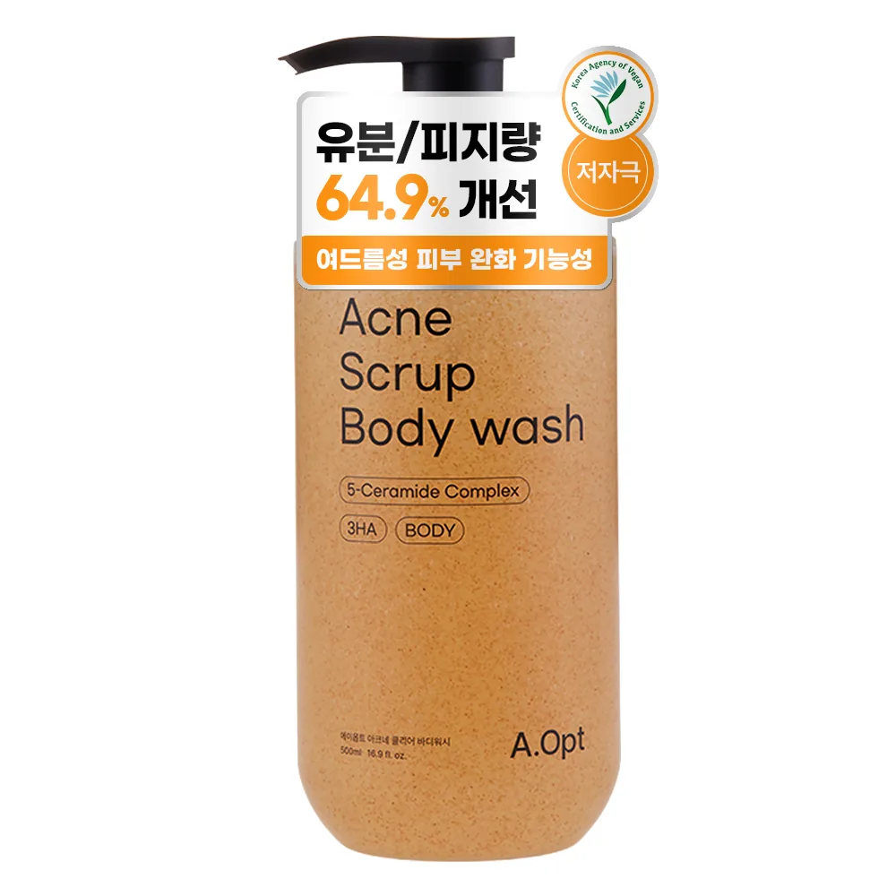 쿠팡 에이옵트 아크네 스크럽 바디워시
