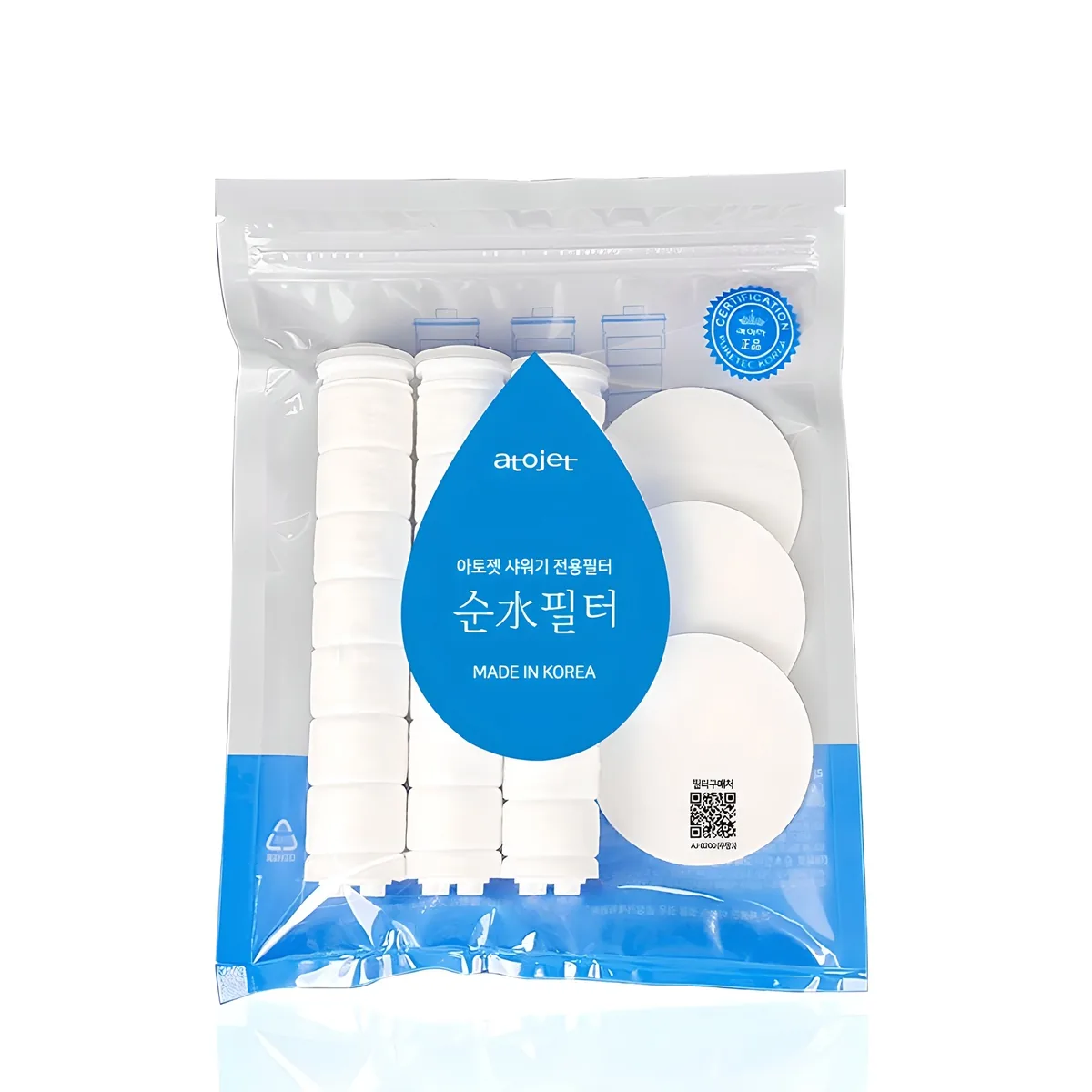 쿠팡 아토젯 순수필터 바디필터 3p + 헤드필터 3p