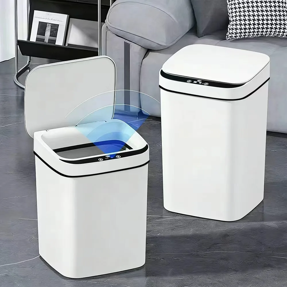 쿠팡 자동 센서 쓰레기통 17L+20L 냄새차단