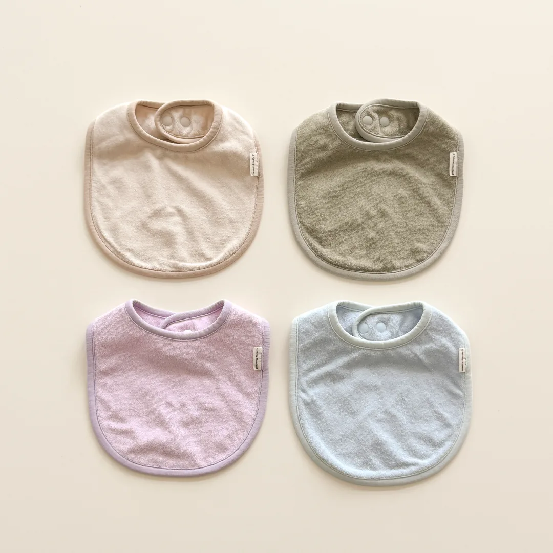 쿠팡 A Prime Standard 아기 유아 테리 턱받이 Soft Touch
