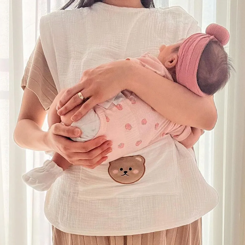 쿠팡 베베코지 엄마 턱받이 침받이 신생아 아기 스카프빕