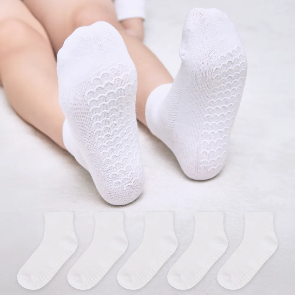 쿠팡 베이스알파에센셜 미끄럼방지 메쉬 양말 5켤레