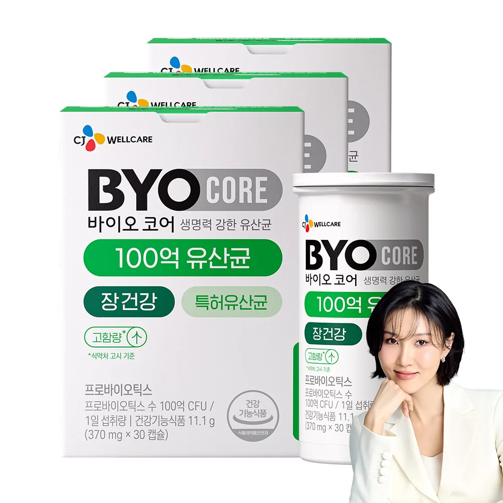 쿠팡 바이오코어 100억 식물성 유산균 캡슐