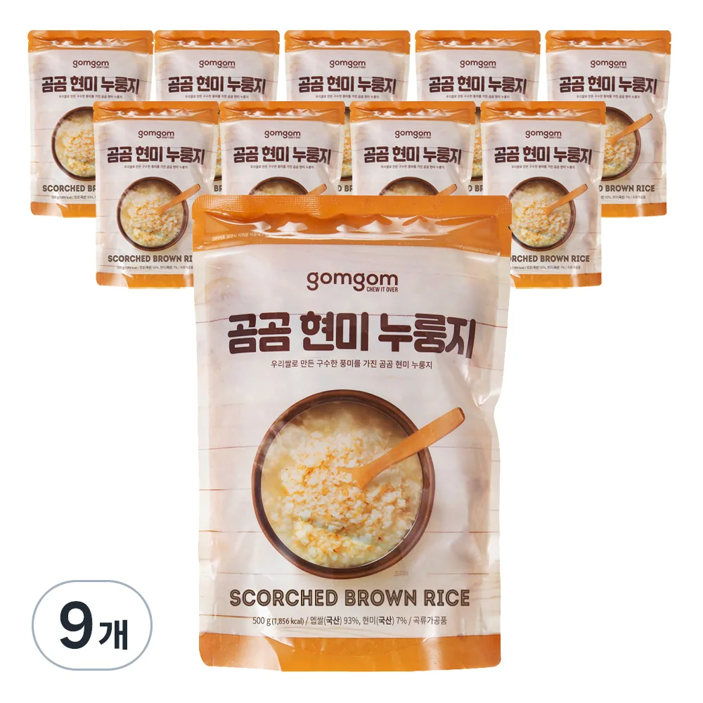 쿠팡 곰곰 구수한 끓여먹는 현미 누룽지