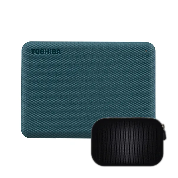 쿠팡 칸비오 어드밴스 2세대 외장하드 DTCA40 4TB 에메랄드 그린 + 파우치