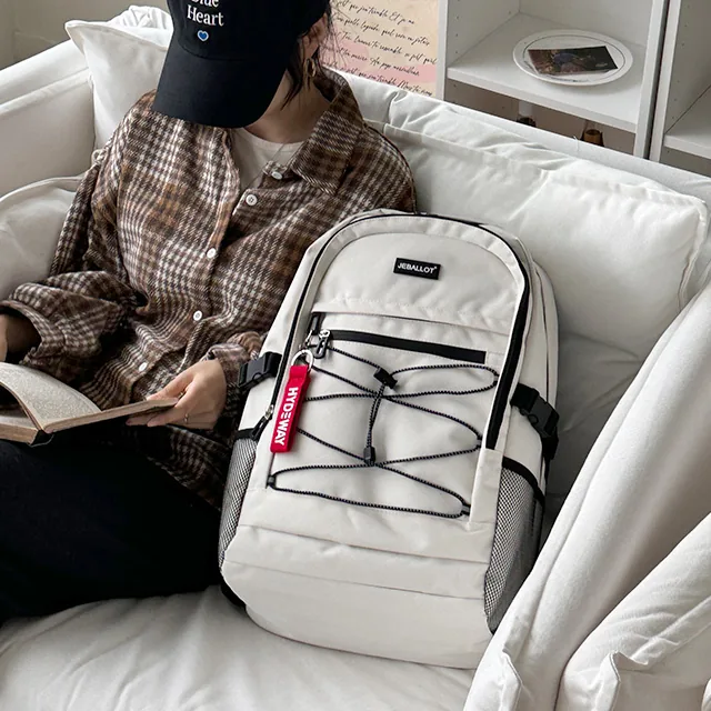쿠팡 윤스미스 캐주얼 남여공용 레이백팩