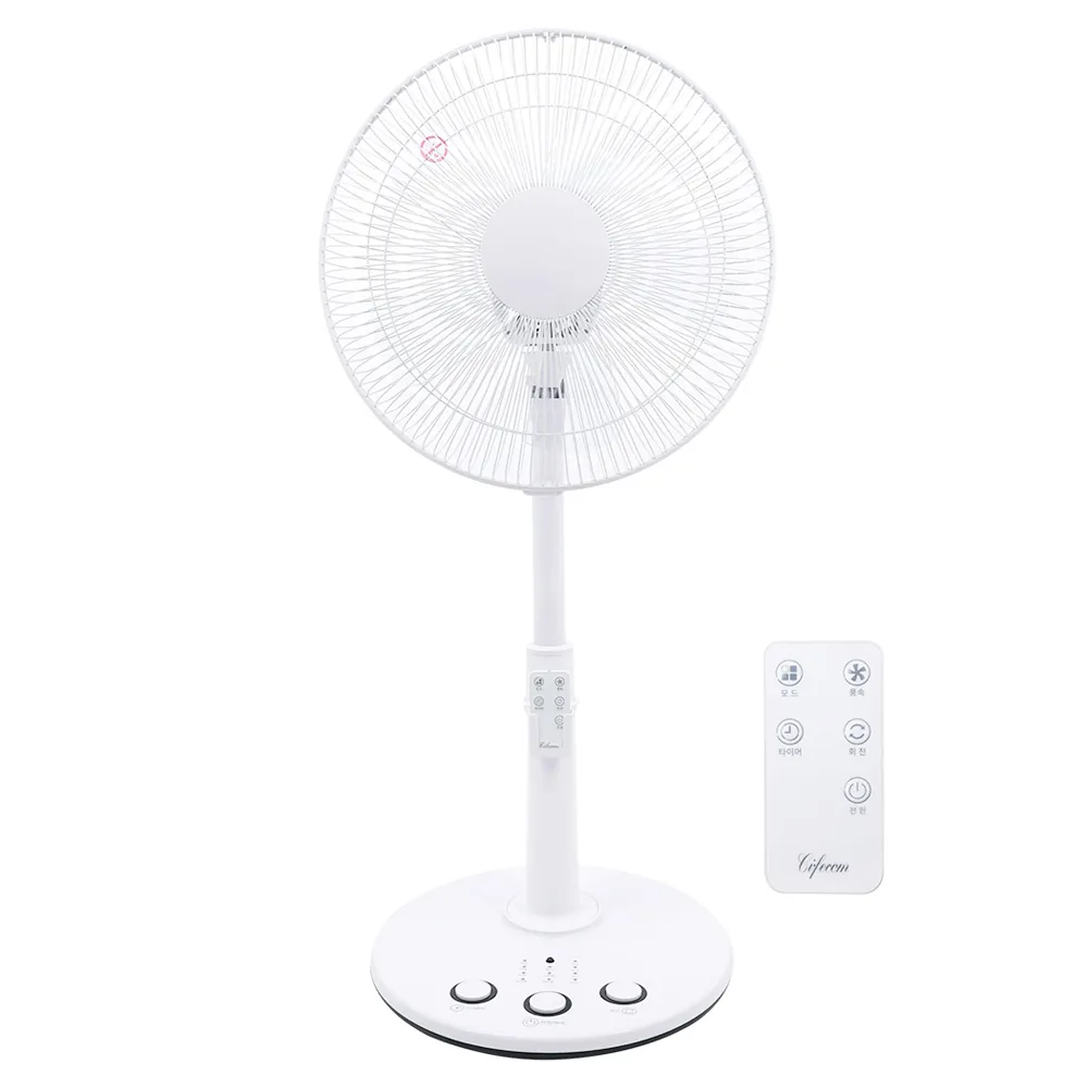 쿠팡 시프이컴 초미세풍 발터치 리모컨 선풍기 35cm(14인치)