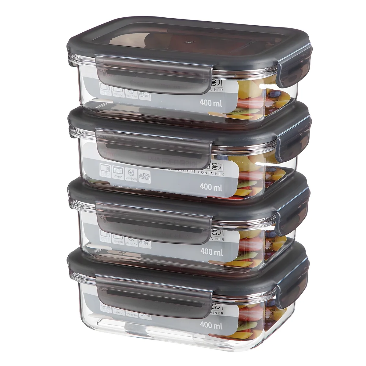 쿠팡 코멧 BPA FREE 클리어 밀폐용기