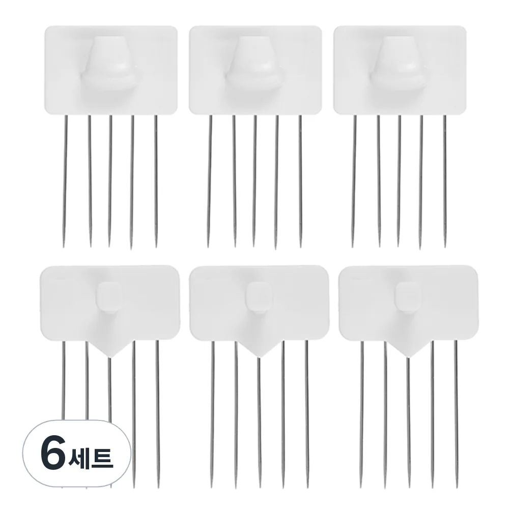 쿠팡 코멧 콕콕핀 U자형 3개 + 일자형 3개