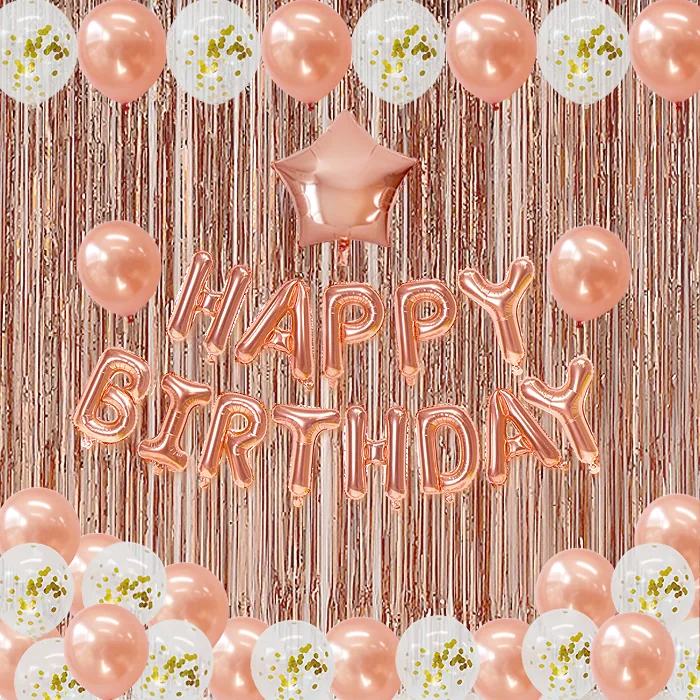 쿠팡 코멧 핑크 생일풍선 갈랜더 세트