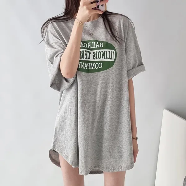 쿠팡 컴퍼니 오버핏 박스 티 여성용 루즈핏 빅사이즈