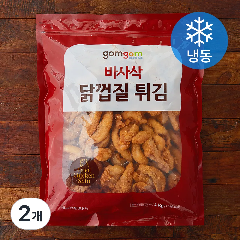 쿠팡 곰곰 바사삭 닭껍질 튀김 (냉동)