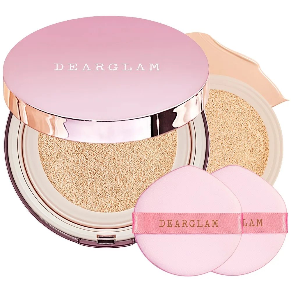 쿠팡 디어글램 글로우 앰플 쿠션 본품+리필세트 21호 LIGHT BEIGE 24g