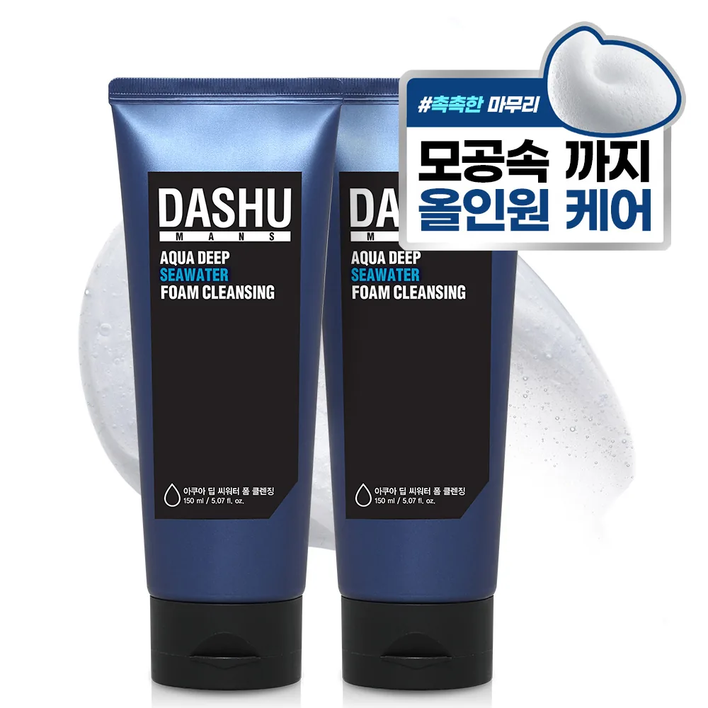 쿠팡 다슈 아쿠아 딥 씨워터 폼클렌징