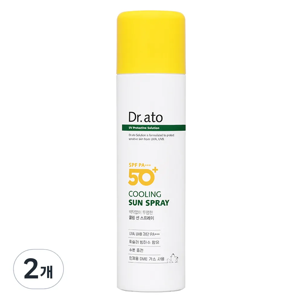 쿠팡 닥터아토 쿨링 선 스프레이 SPF50+ PA+++