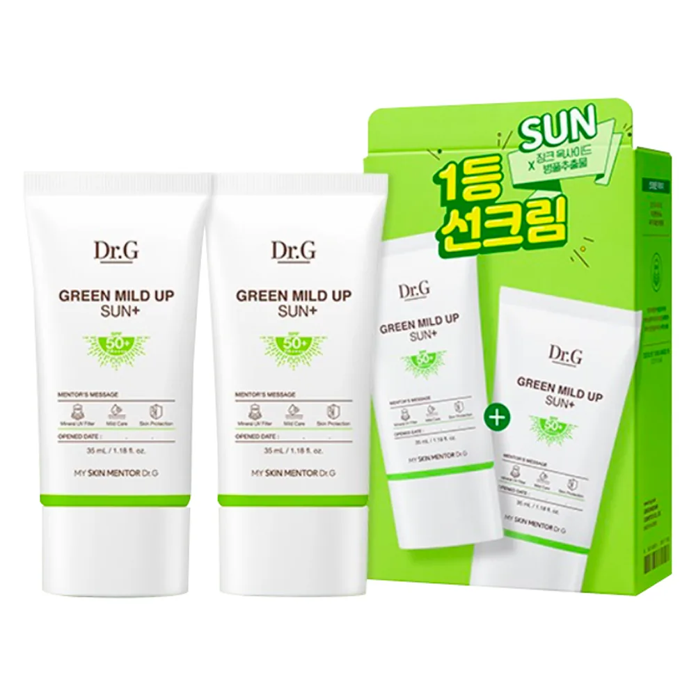쿠팡 닥터지 그린 마일드 업 선 플러스 SPF50+ PA++++