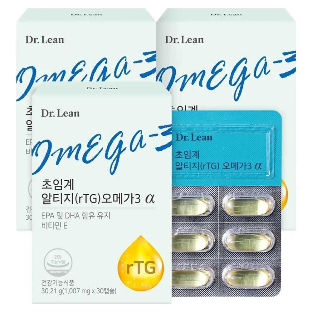 쿠팡 닥터린 초임계 알티지 오메가3 알파 30.21g
