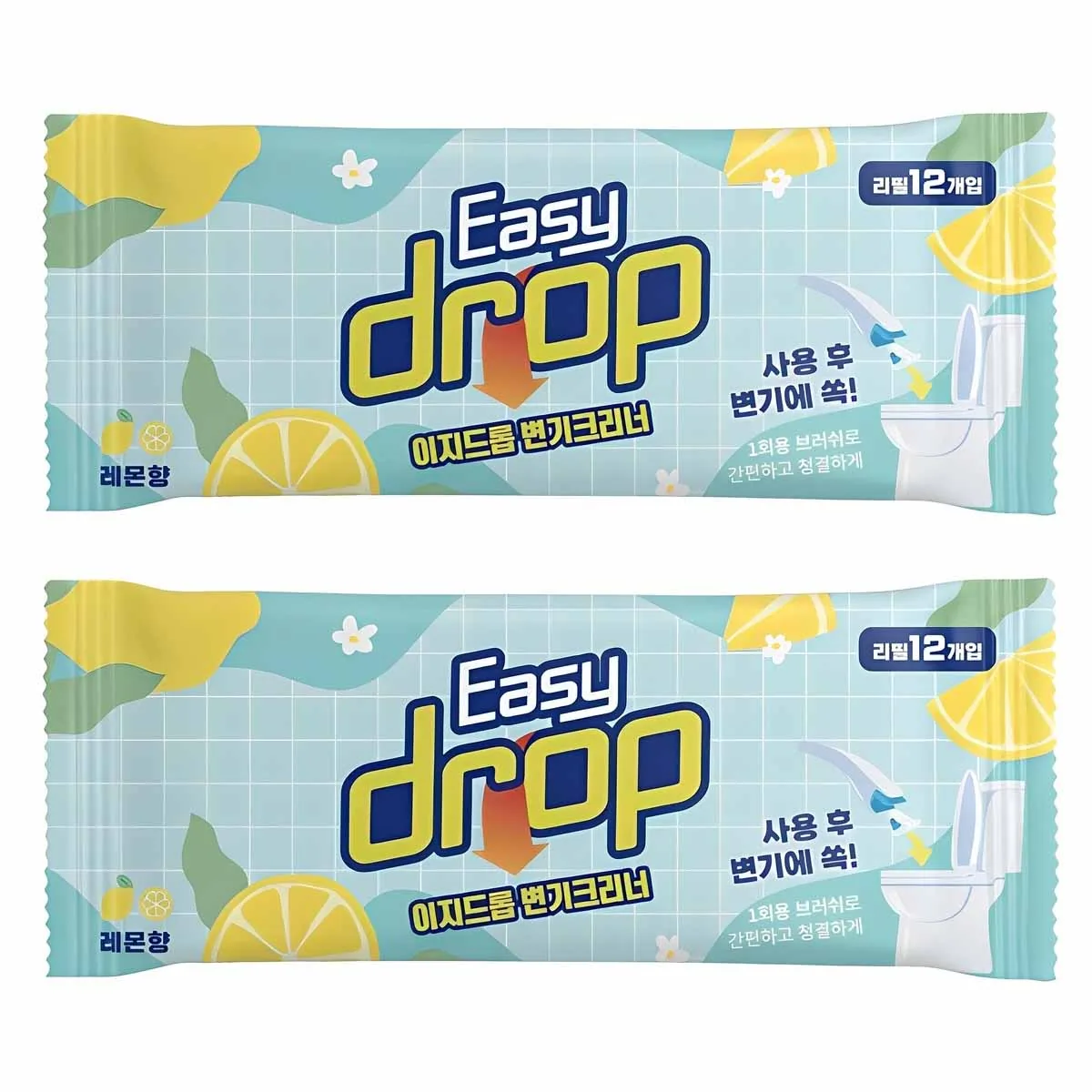 쿠팡 이지드롭 변기크리너 뉴 레몬향