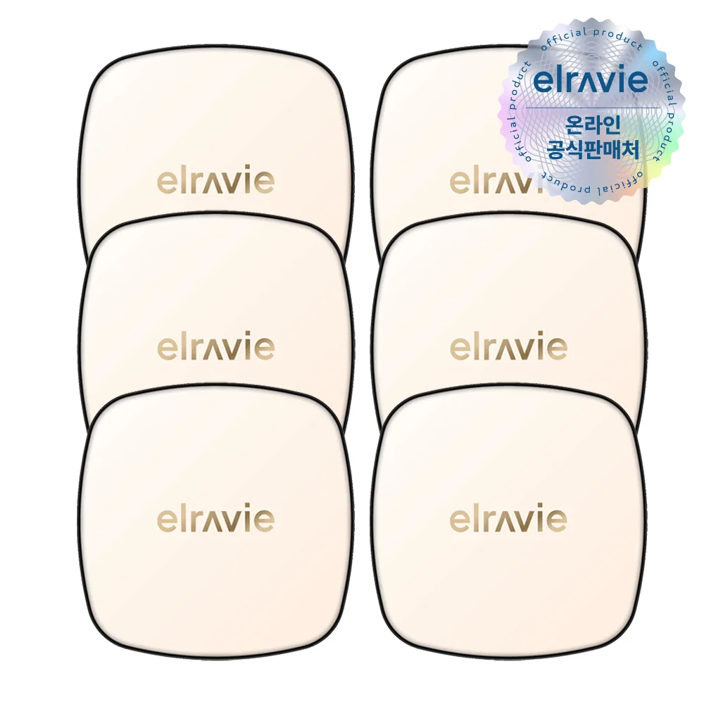 쿠팡 엘라비에 멜라 리턴 듀얼 기미쿠션 SPF50+ PA++++ 23호 베이지에디션 6개
