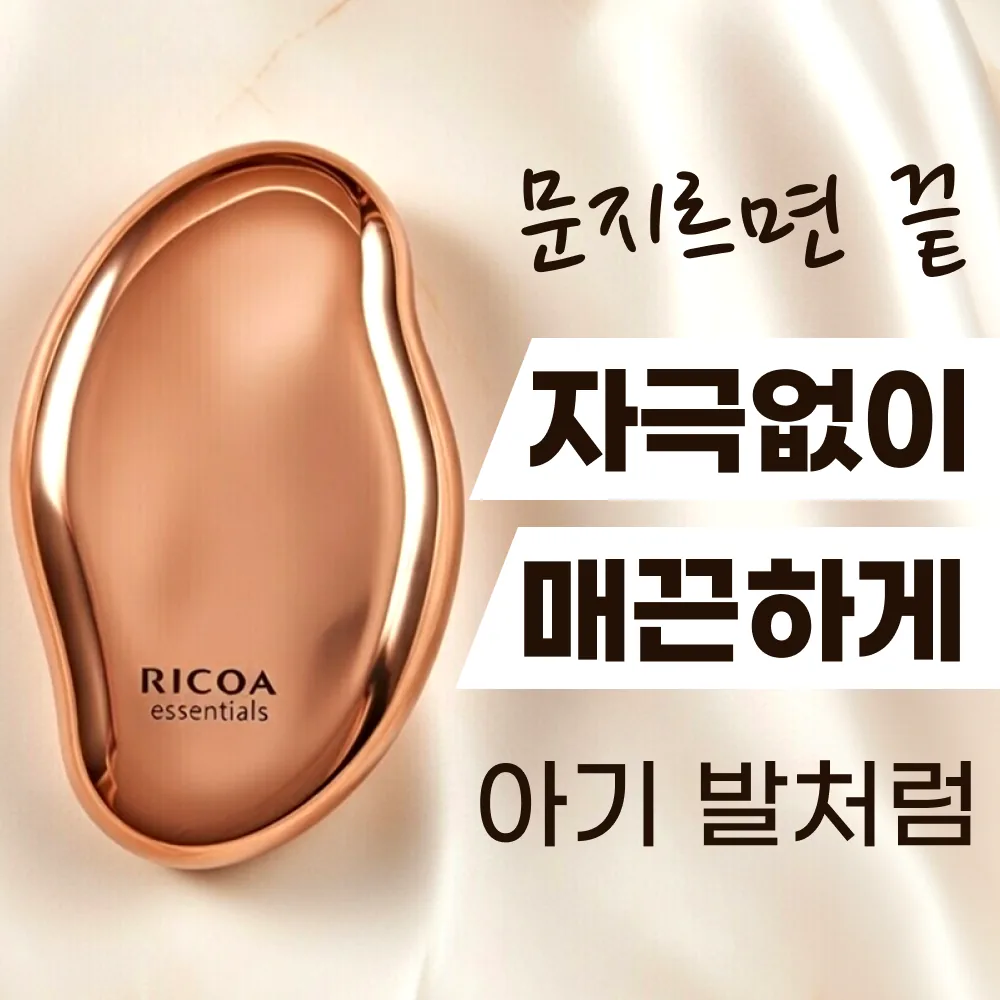 쿠팡 리코아 에센셜 골드 발각질제거기