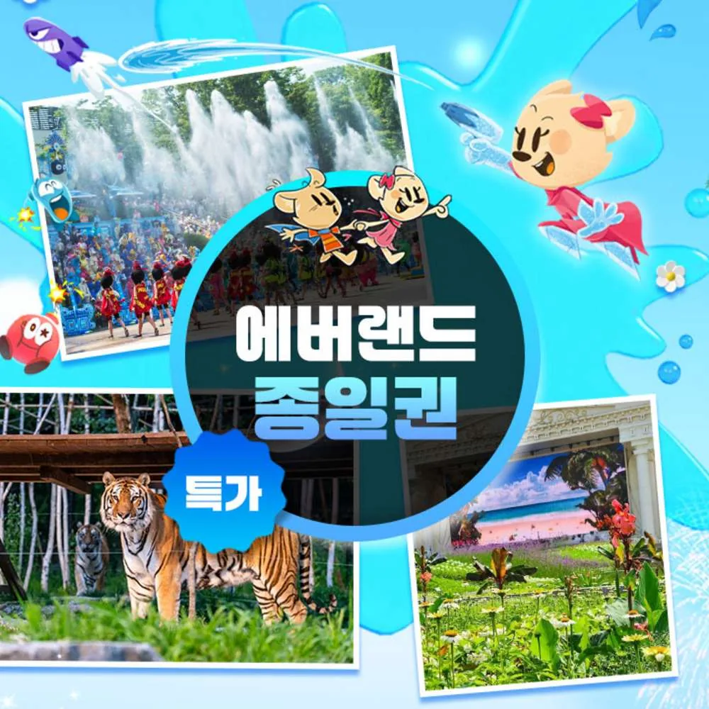 쿠팡 에버랜드 종일권