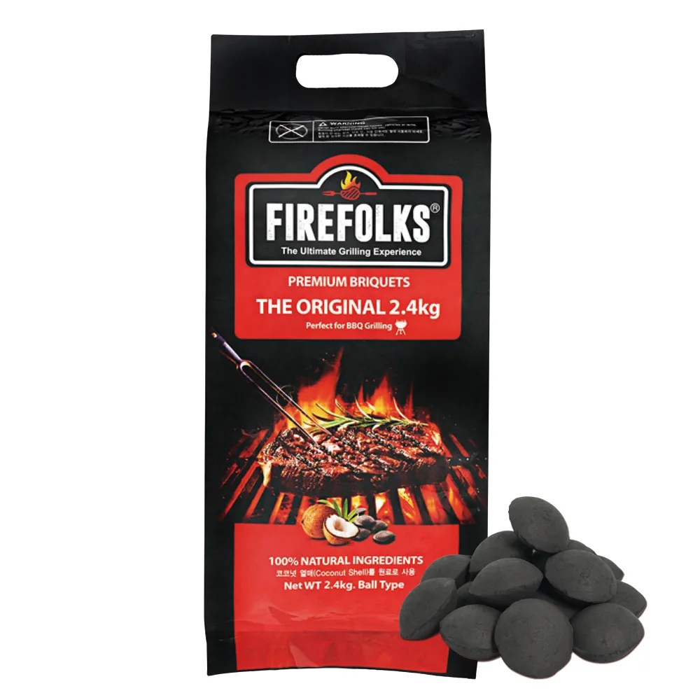 쿠팡 FIREFOLKS 더 오리지널 바비큐 캠핑 구이용 숯