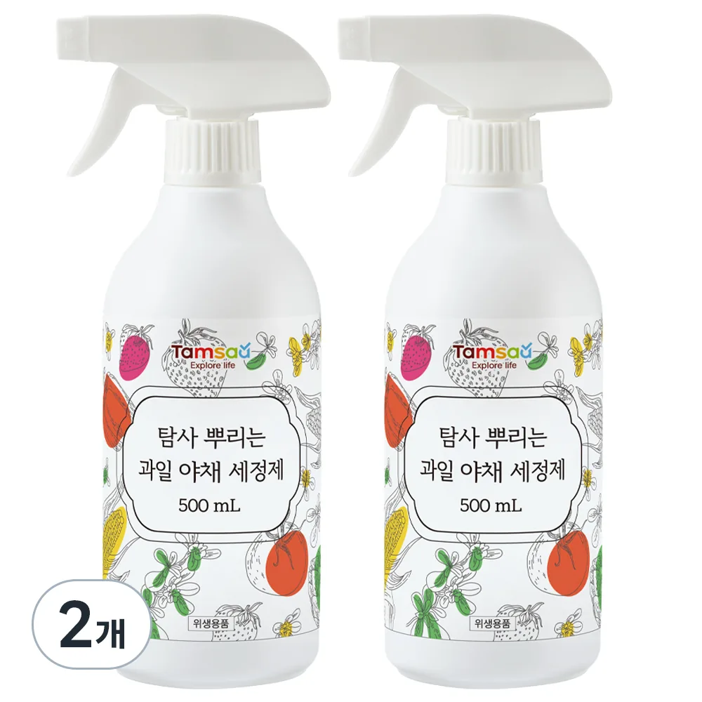 쿠팡 탐사 뿌리는 과일 야채 세정제