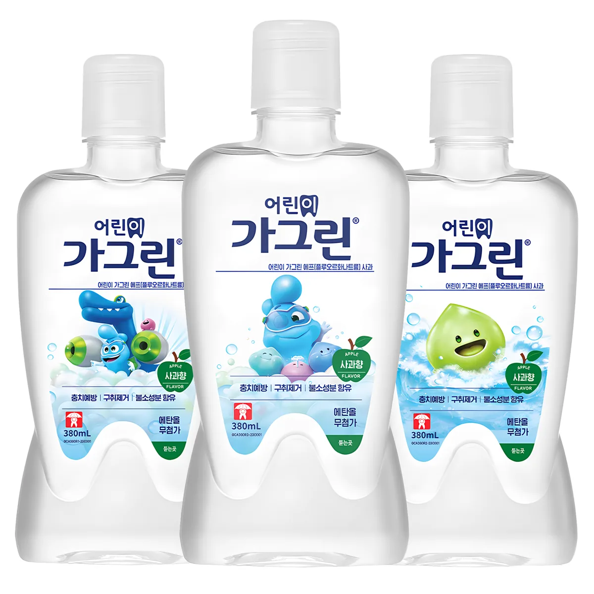 쿠팡 가그린 어린이용 구강세정제 사과향
