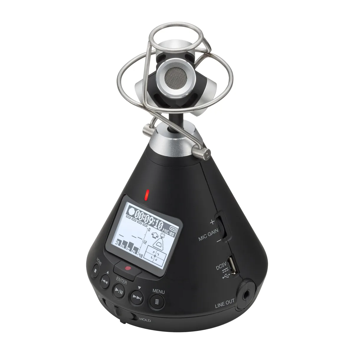 쿠팡 게임마이크 H3-VR 360도 오디오 녹음기 ASMR마이크
