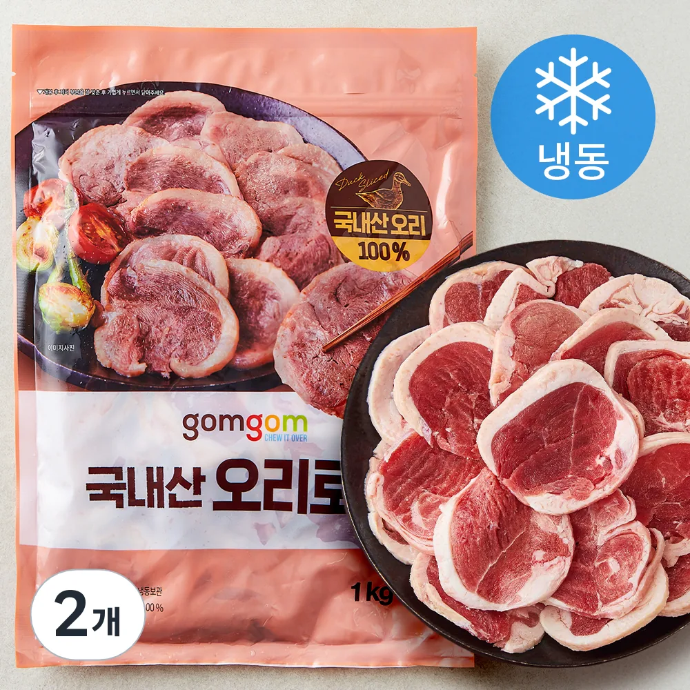 쿠팡 곰곰 국내산 오리로스 (냉동)