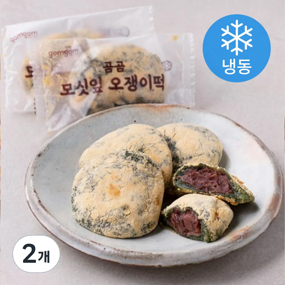 쿠팡 곰곰 모싯잎 오쟁이떡(냉동)