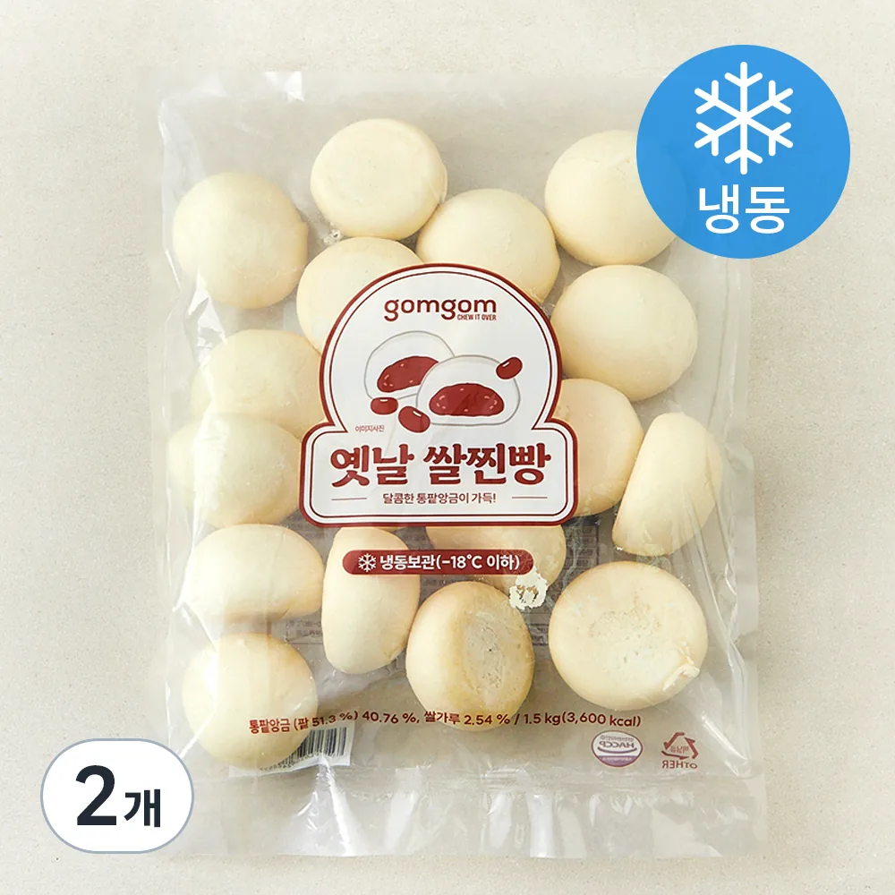 쿠팡 곰곰 옛날 쌀찐빵 (냉동)
