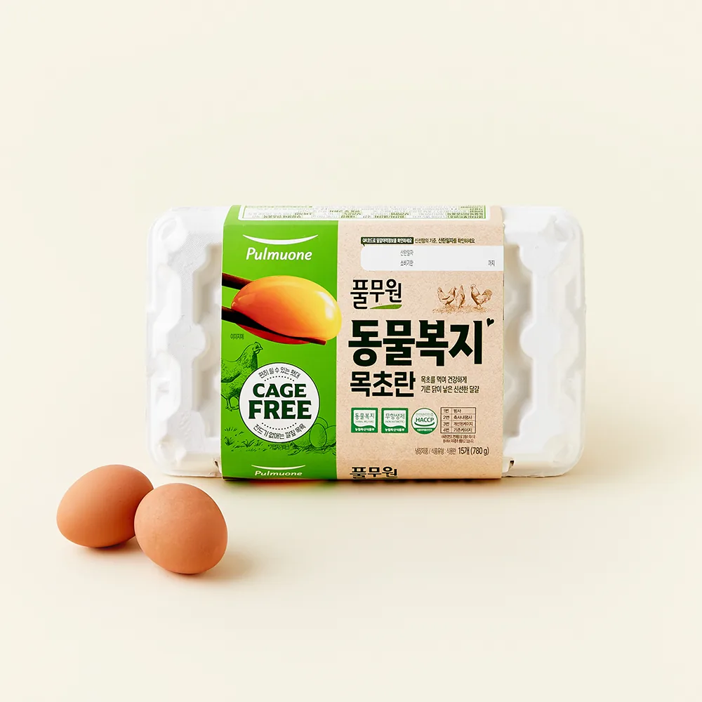 쿠팡 풀무원 동물복지 목초란