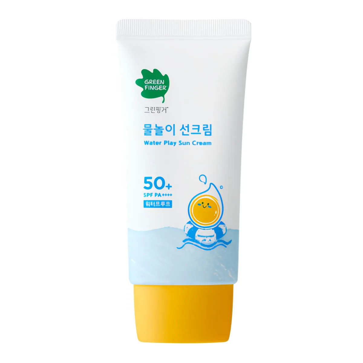 쿠팡 그린핑거 물놀이 유아 선크림 SPF50+ PA++++