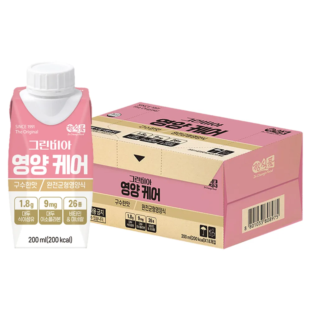 쿠팡 그린비아 영양 케어 영양식 구수한맛
