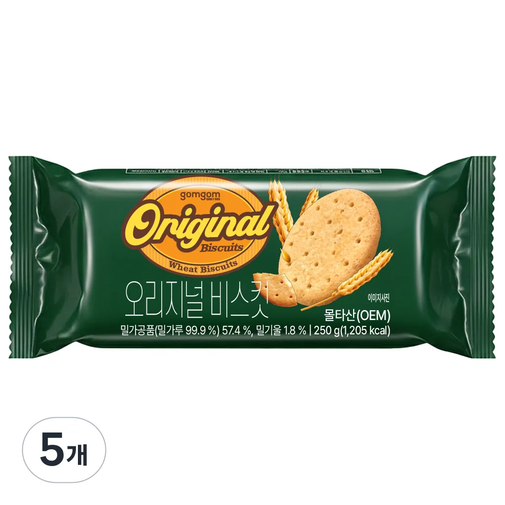 쿠팡 곰곰 오리지널 비스킷