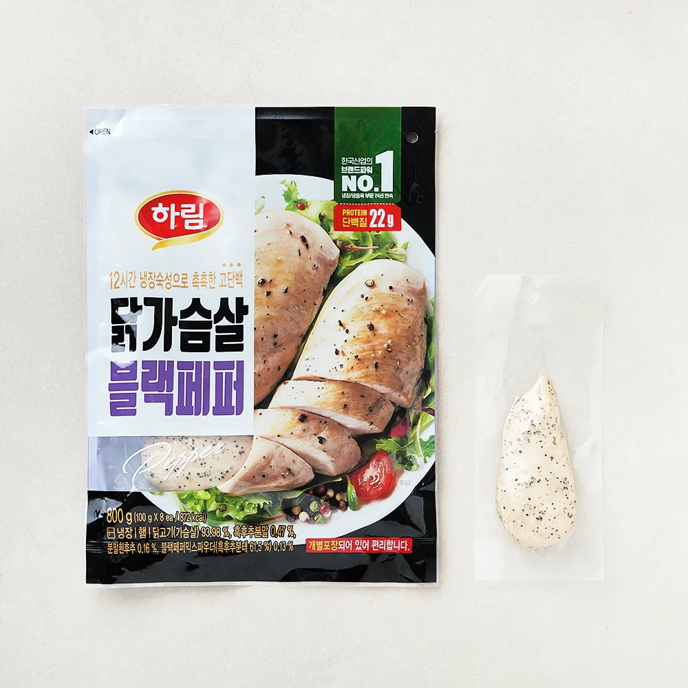 쿠팡 하림 닭가슴살 블랙페퍼