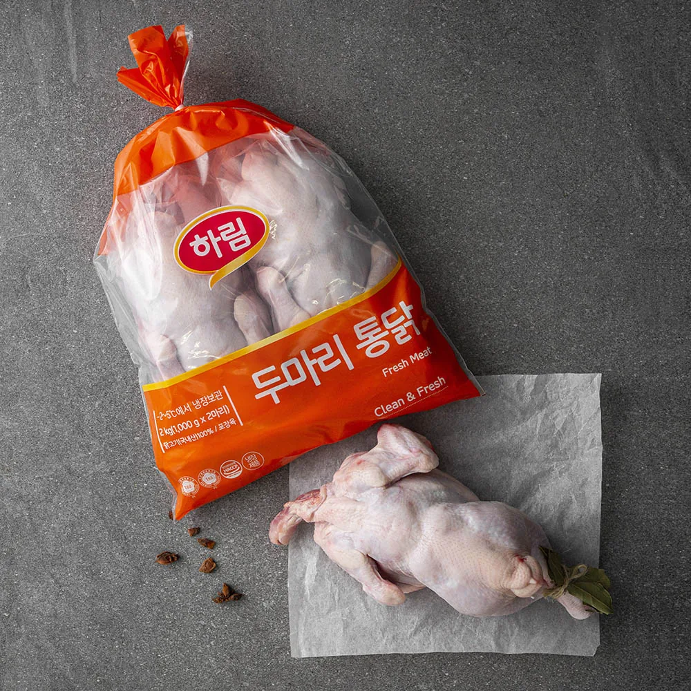 쿠팡 하림 두마리 통닭 (냉장)