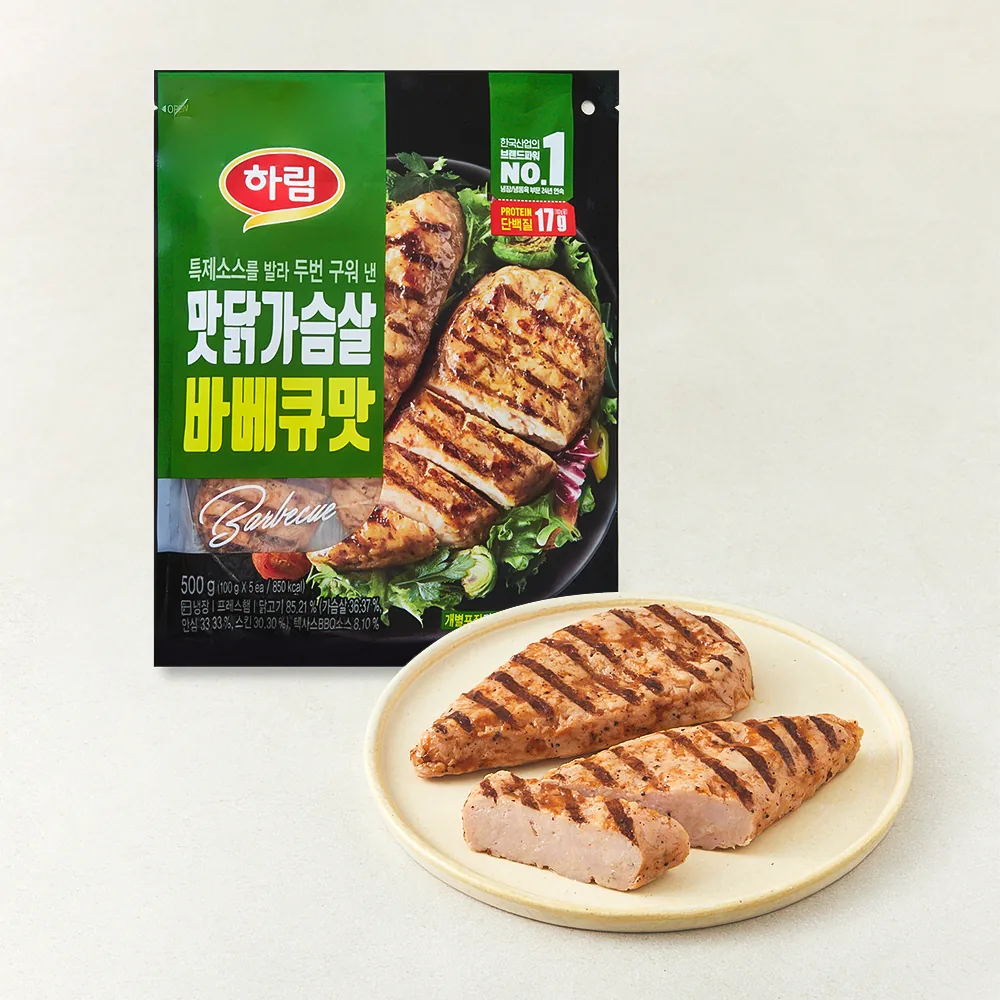 쿠팡 하림 맛닭가슴살 바베큐맛