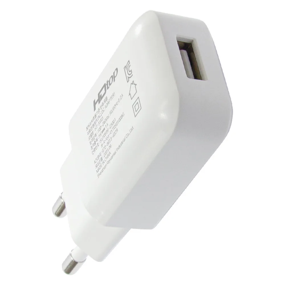 쿠팡 에이치디탑 1포트 DC 5V 1A USB 충전 어댑터 HT-5V01