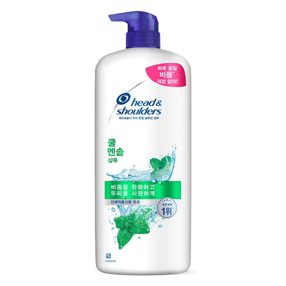 쿠팡 헤드앤숄더 두피 토탈 솔루션 샴푸 쿨 멘솔