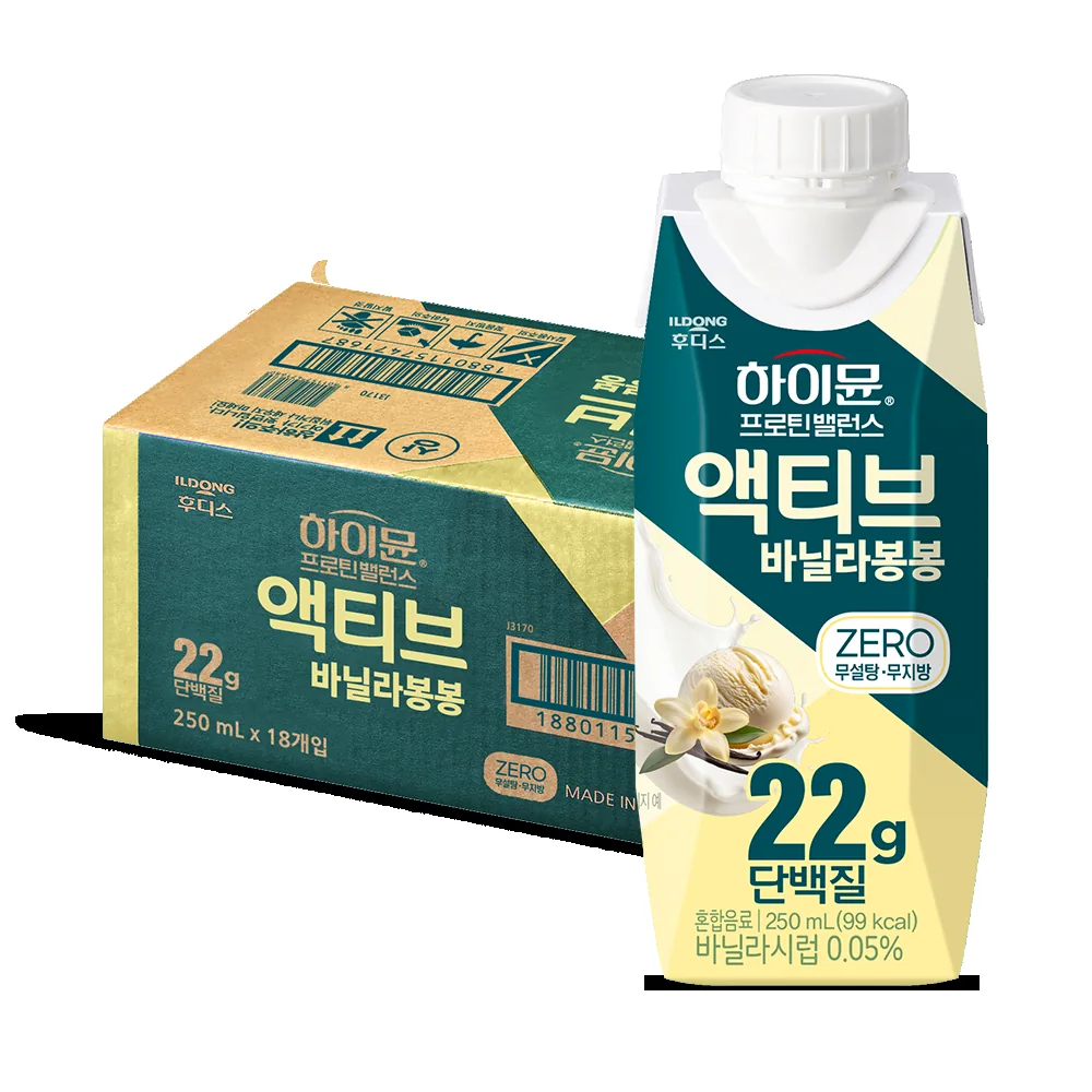 쿠팡 하이뮨 프로틴 밸런스 액티브 바닐라봉봉 ZERO