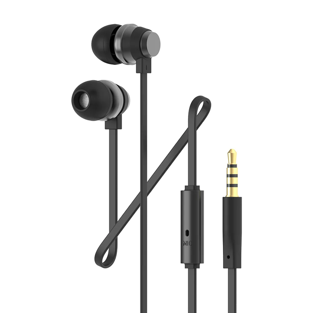 쿠팡 아이리버 BHC-70M 3.5mm AUX 유선 이어폰 블랙
