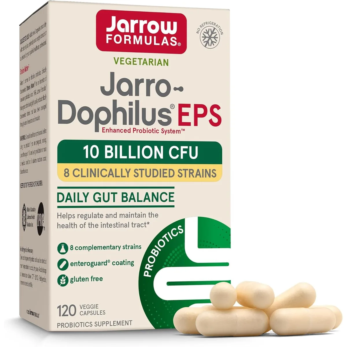 쿠팡 Jarrow Formulas 자로우 포뮬러스 도피러스 EPS 유산균 100억 CFU