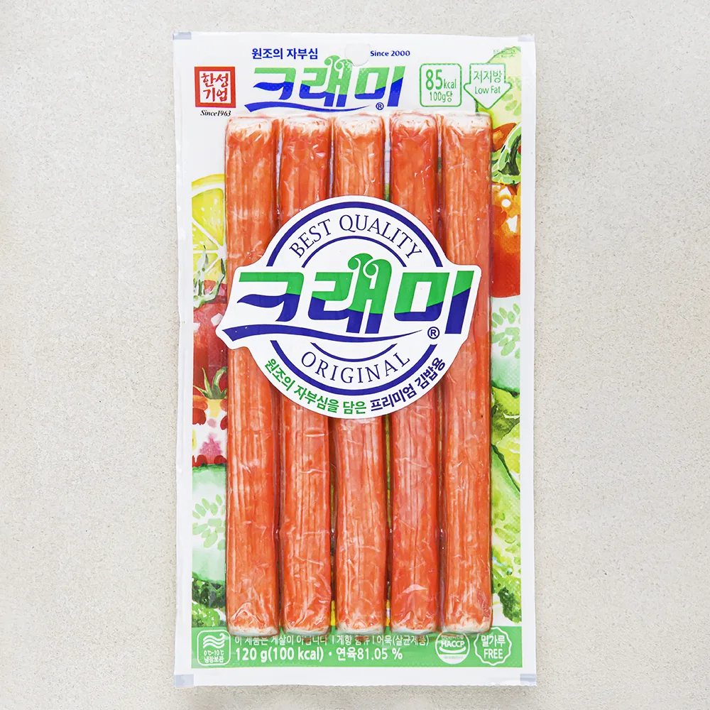 쿠팡 한성기업 크래미 김밥용 5개입