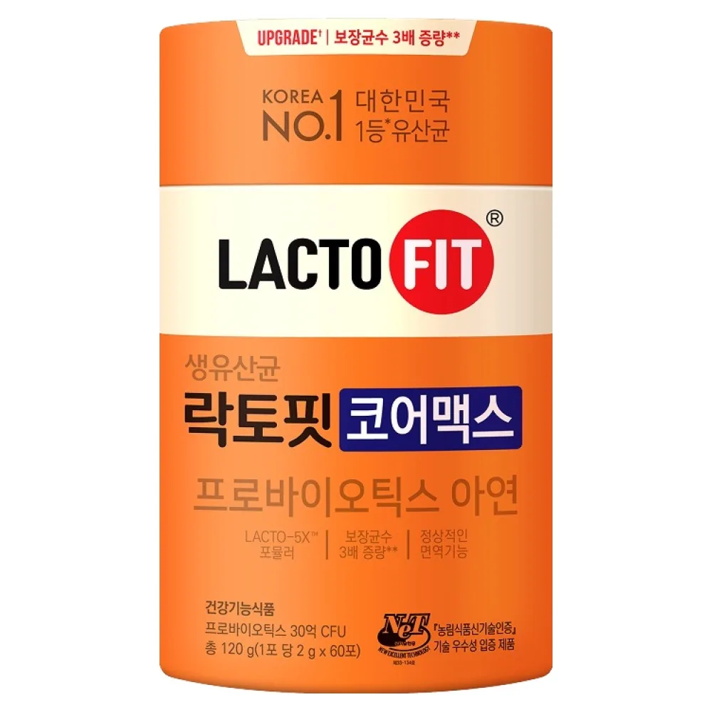 쿠팡 락토핏 종근당건강 생유산균 코어맥스