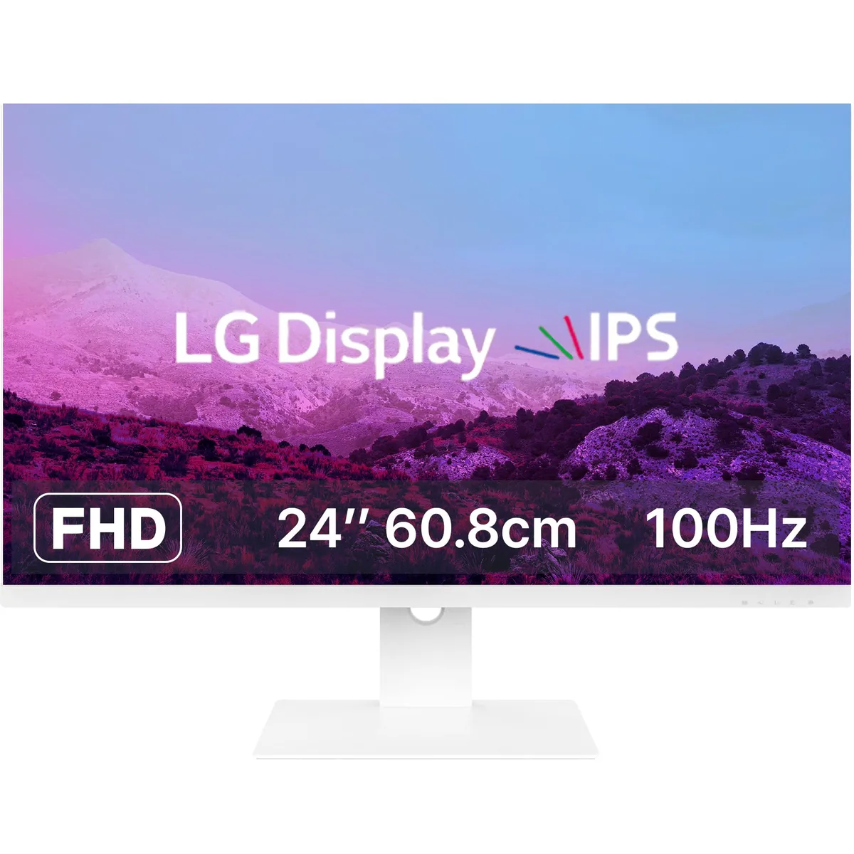 쿠팡 클라인즈 LG IPS 24인치 모니터 100Hz KXM2400FH75 화이트