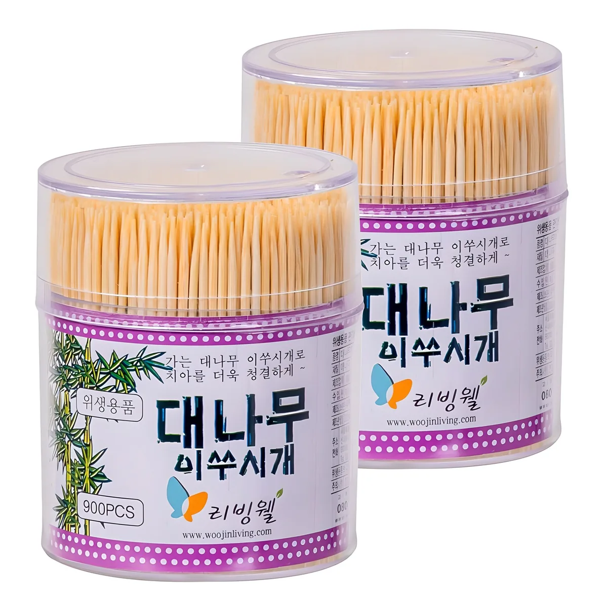 쿠팡 리빙웰 대나무 이쑤시개 대