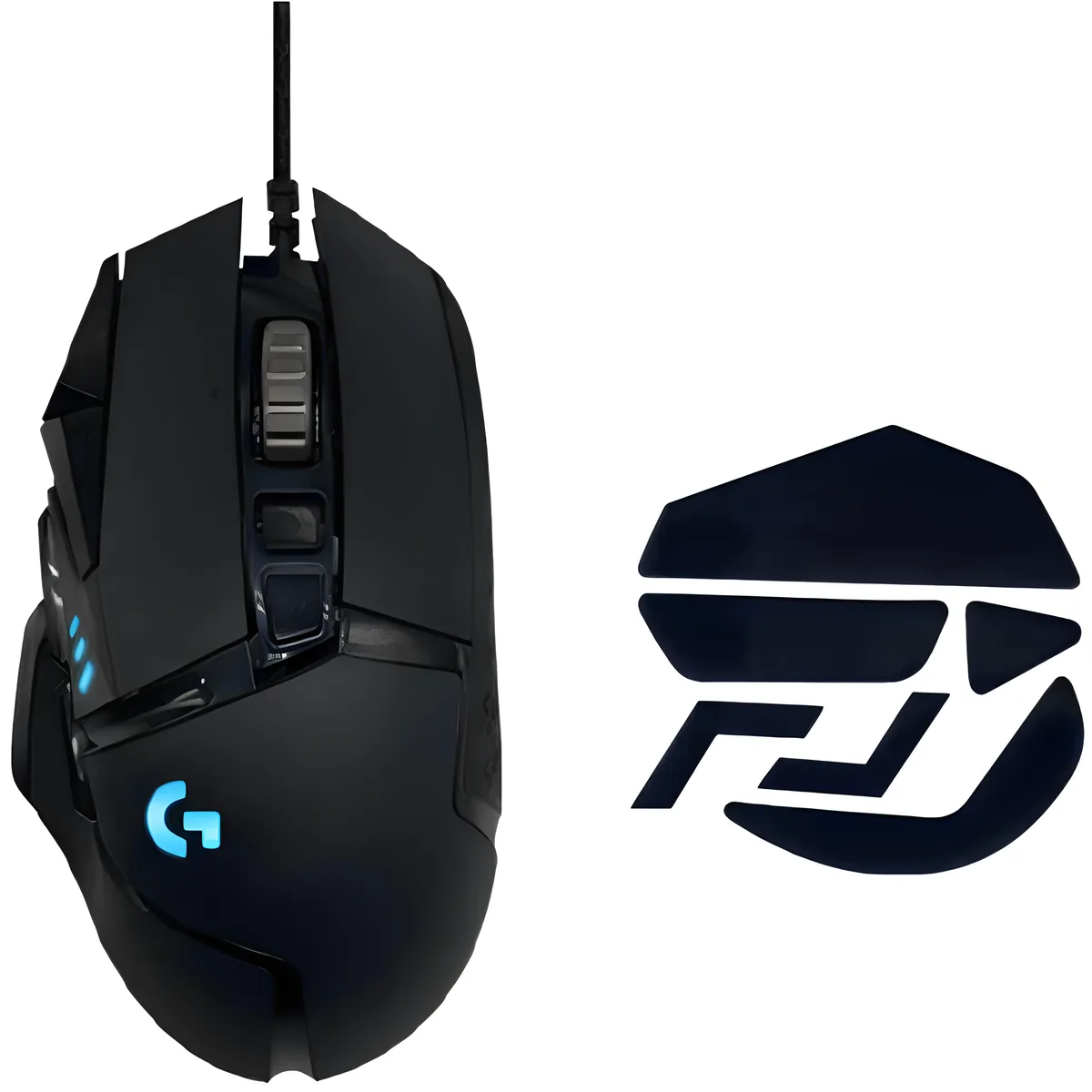 쿠팡 로지텍 G502 HERO 게이밍 마우스 + 마우스피트 세트